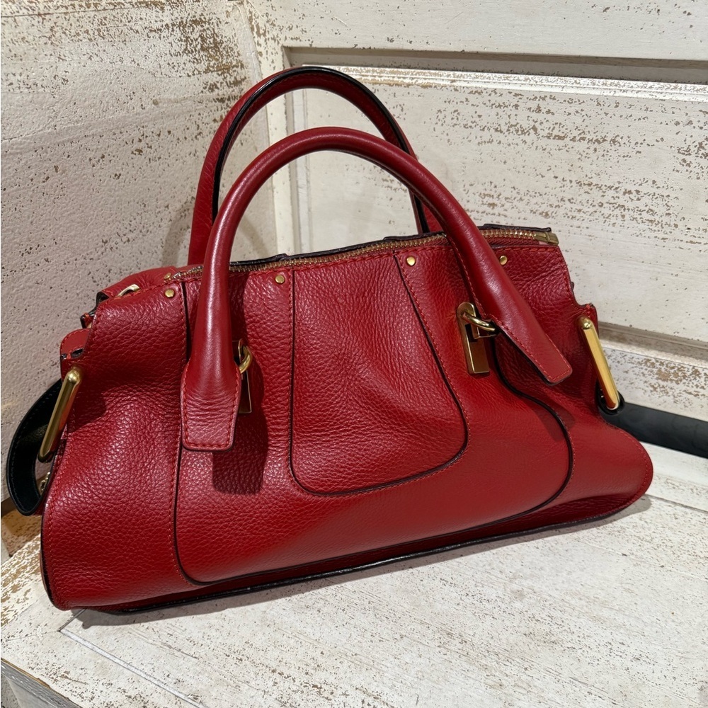 EUC Chloe Hayley leather satchel​​